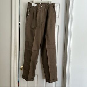 Vintage Brown Perry Ellis Pants NWT